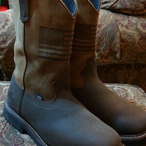 Thorogood 11" Crazy Horse/Tan work boot